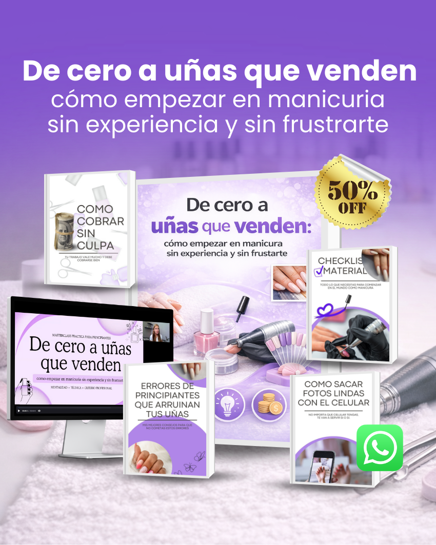 De cero a uñas que venden: cómo empezar en manicura sin experiencia y sin frustrarte